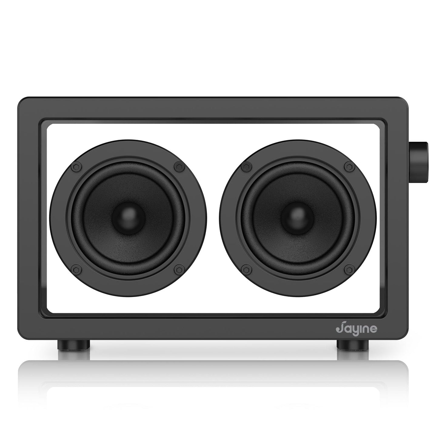 Altavoz Bluetooth portátil Cassette, Altavoces minimalistas de 16 W Bluetooth inalámbrico alto, sonido potente HD y amplia compatibilidad V5.3 para interiores y exteriores - Negro 