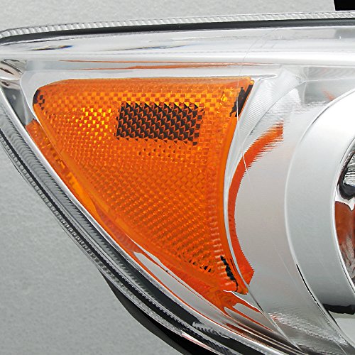 AKKON - For Toyota Corolla Base | LE | XLE Chrome Headlights Driver and Passenger Side Replacement Pair