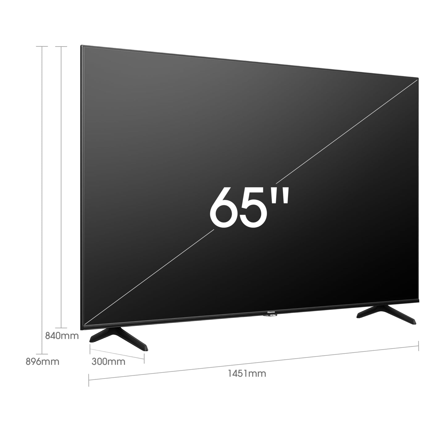 Hisense 58 pouces Classe U6HF Series ULED 4K UHD Smart Fire TV (58U6HF) – QLED, 600 Nit Dolby Vision, HDR 10 plus, 240 taux de mouvement, télécommande vocale, compatible avec Alexa, noir 