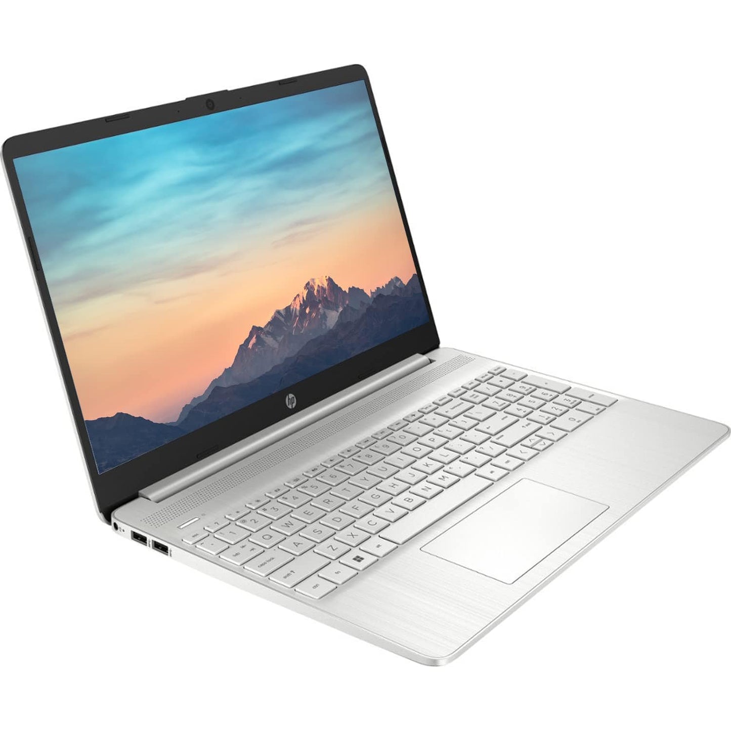 Portátil HP, pantalla táctil HD de 15,6", procesador Intel Core i3-1115G4, 32 GB de RAM, SSD PCIe de 1 TB, cámara web, tipo C, HDMI, lector de tarjetas SD, Wi-Fi, Windows 11 Home, plateado 