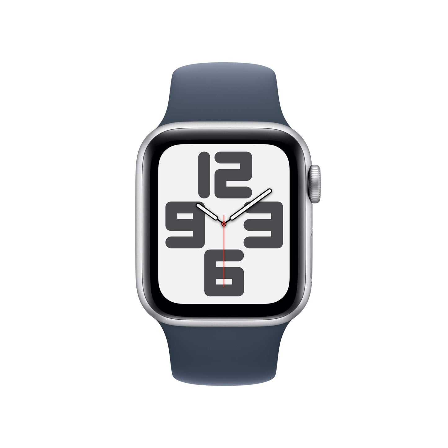 Apple Watch SE (2e génération) [GPS 40 mm] Montre intelligente avec boîtier en aluminium minuit et bracelet sport minuit S/M. Suivi de la condition physique et du sommeil, détection des accidents, moniteur de fréquence cardiaque 