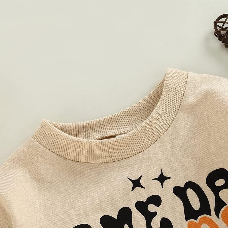 FYBITBO Halloween Baby Girl Boy Clothes Pumpkin Romper Sweatshirt Onesie Long Sleeve Bodysuit Top Fall Winter Outfit Xpress