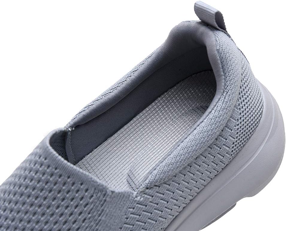 TIOSEBON Men's Mesh Slip On Walking Shoes Loafers-Comfortable Lightweight Work Drving Tennis Shoes Xpress