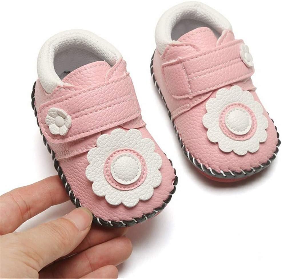 HsdsBebe Baby Boys Girls Pu Leather Hard Bottom Walking Sneakers Toddler Rubber Sole First Walkers Infant Cartoon Slippers Crib Shoes Xpress