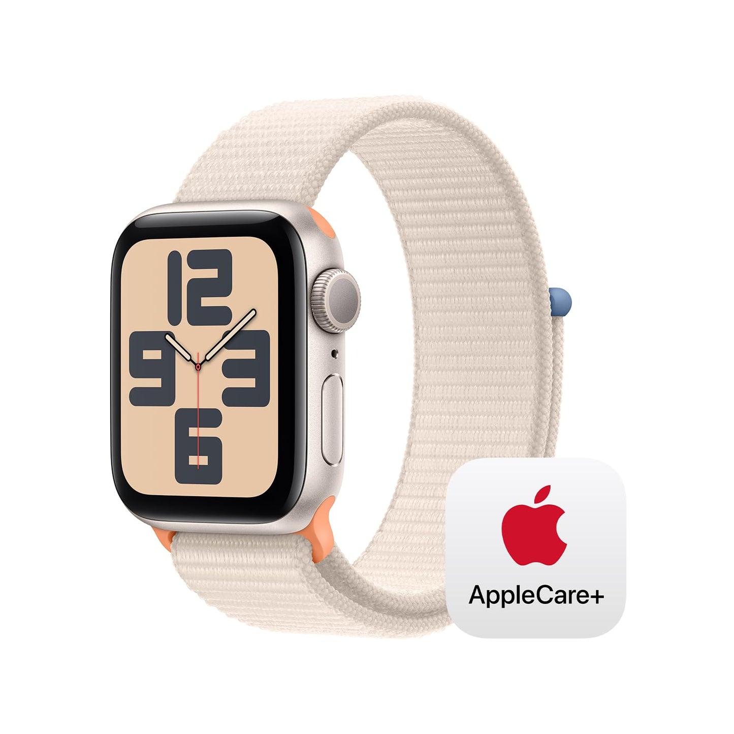 Apple Watch SE (2e génération) [GPS 40 mm] Montre intelligente avec boîtier en aluminium minuit et bracelet sport minuit S/M. Suivi de la condition physique et du sommeil, détection des accidents, moniteur de fréquence cardiaque 