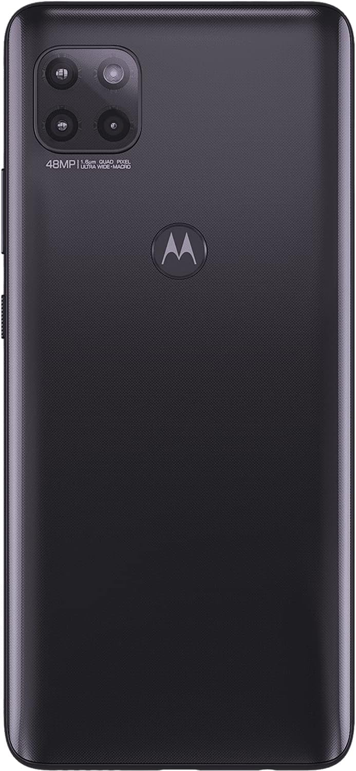 Motorola One Ace | 2021 | Batería de 2 días | Desbloqueado | Hecho para EE. UU. 4/64 GB | Cámara de 48MP | Gris volcánico 