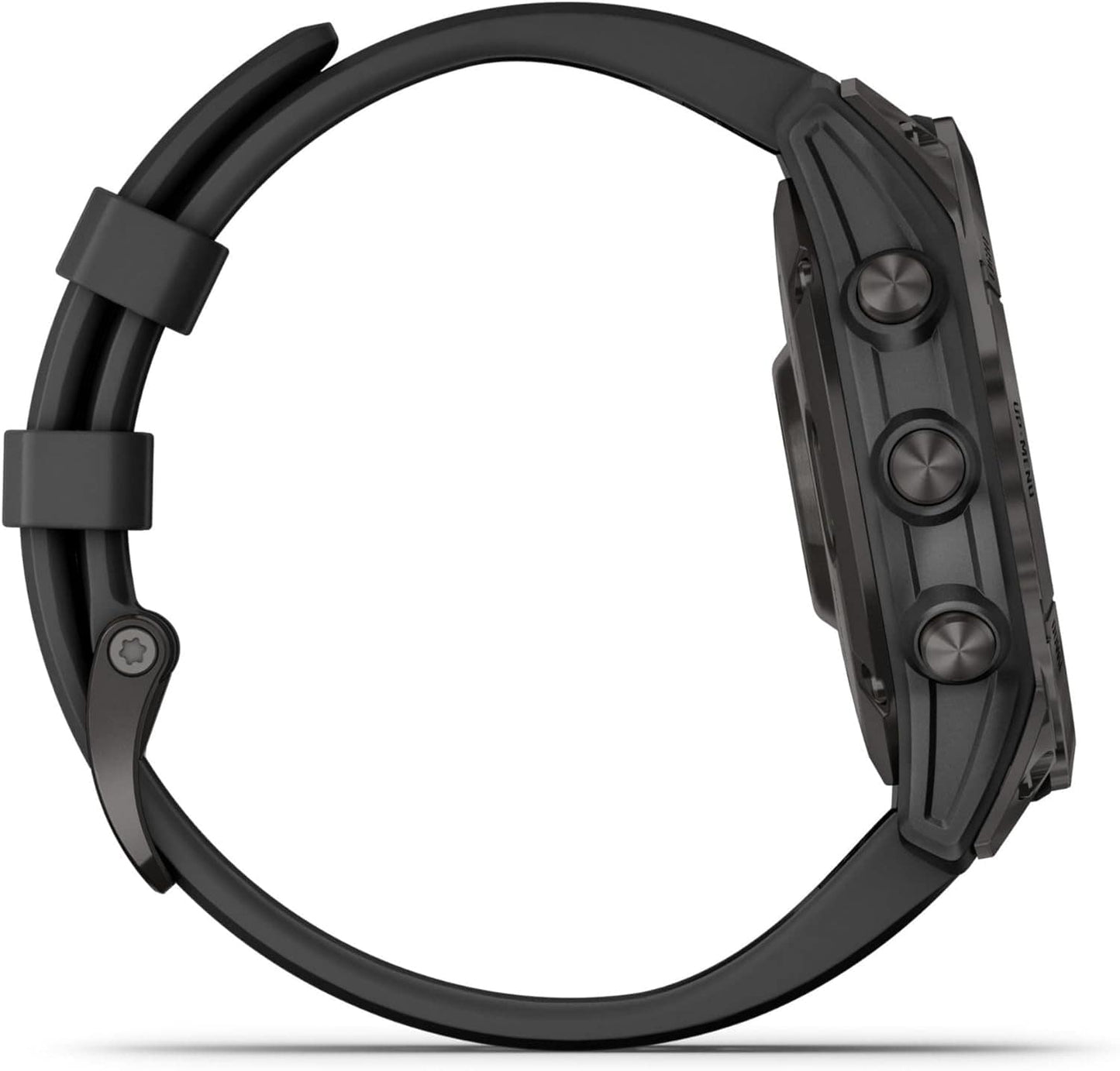 Garmin 010-02582-10 epix Gen 2, montre intelligente active haut de gamme, fonctionnalités de santé et de bien-être, écran tactile AMOLED, montre d'aventure avec fonctionnalités avancées, titane noir 