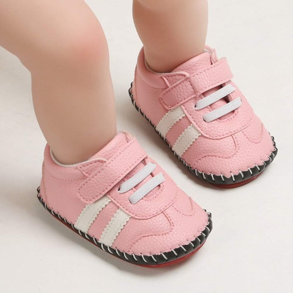 HsdsBebe Baby Boys Girls Pu Leather Hard Bottom Walking Sneakers Toddler Rubber Sole First Walkers Infant Cartoon Slippers Crib Shoes Xpress