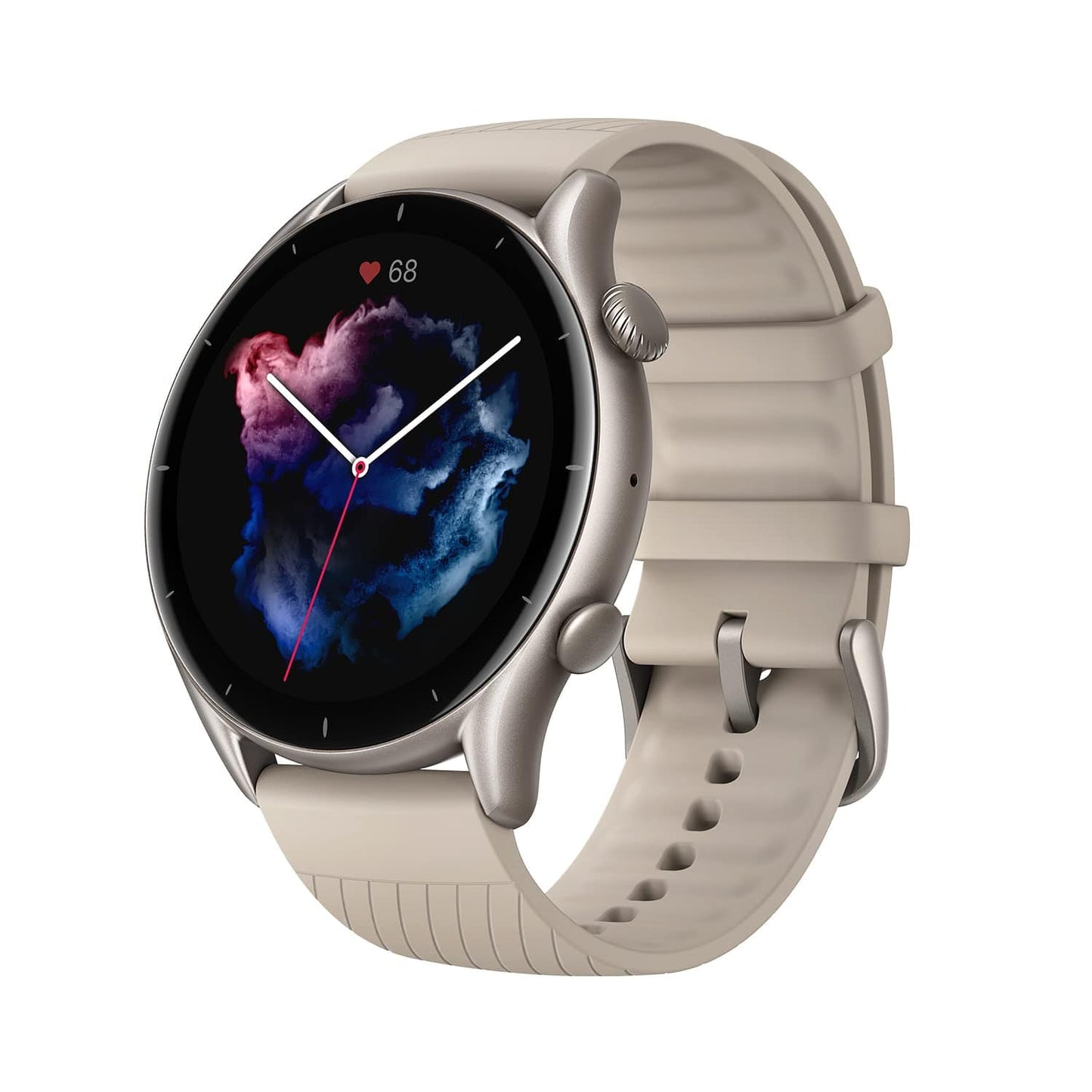 Montre intelligente Amazfit GTR 3 Pro pour hommes, autonomie de 12 jours, Alexa intégrée, appels et SMS Bluetooth, GPS et 150 modes sportifs, écran AMOLED 1,45", montre de fitness avec suivi de fréquence cardiaque SpO2, noir 