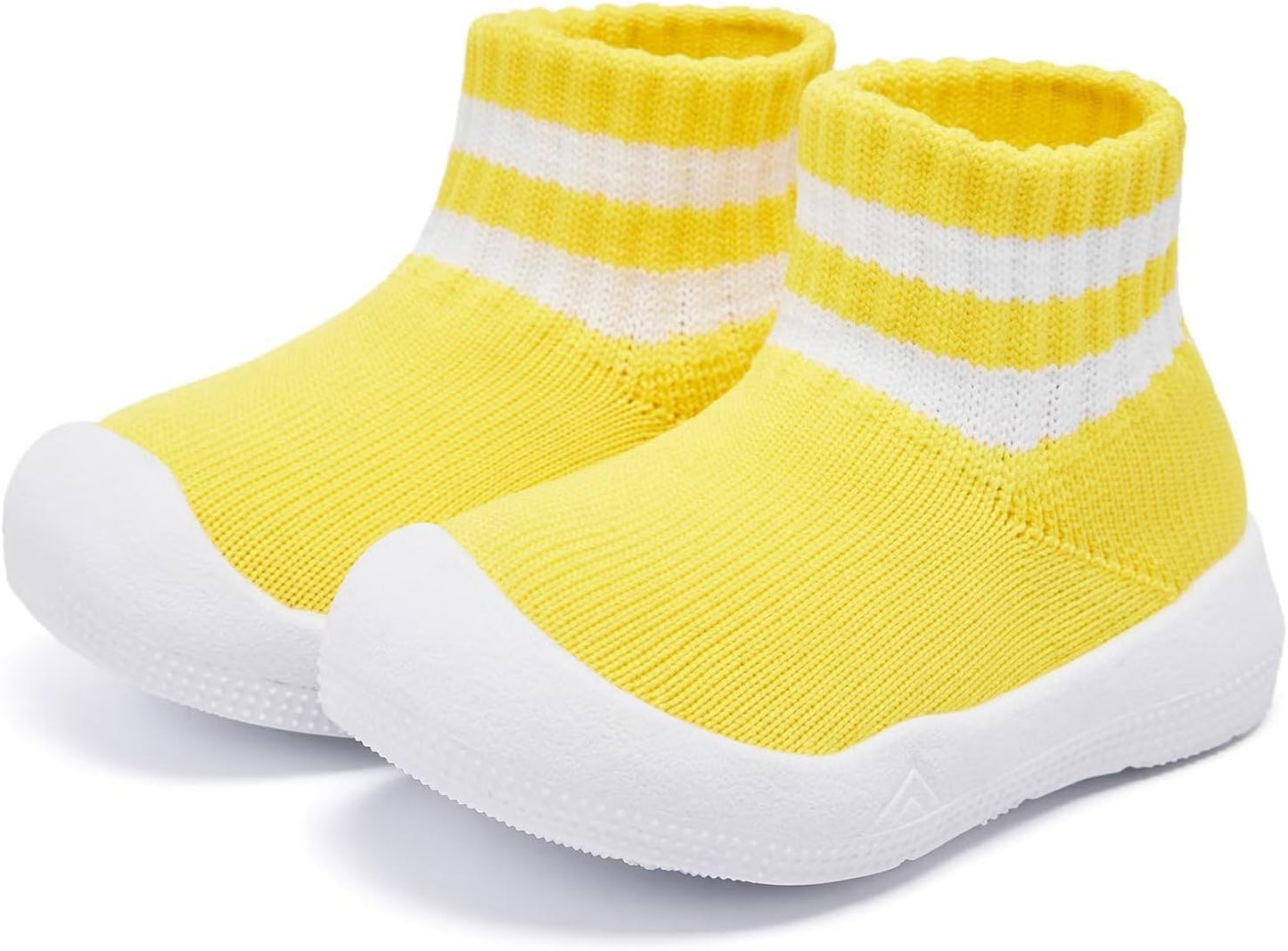 Eashi Baby Boy Girl Non-Skid Indoor Infant Walking Shoes Breathable Warm Elastic Sock Shoes with Memory Sole Protect Toes Outdoor Sneakers Xpress