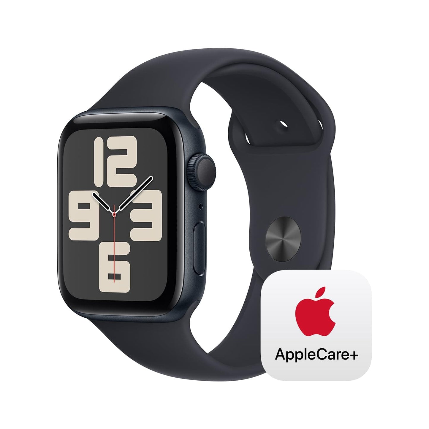 Apple Watch SE (2e génération) [GPS 40 mm] Montre intelligente avec boîtier en aluminium minuit et bracelet sport minuit S/M. Suivi de la condition physique et du sommeil, détection des accidents, moniteur de fréquence cardiaque 