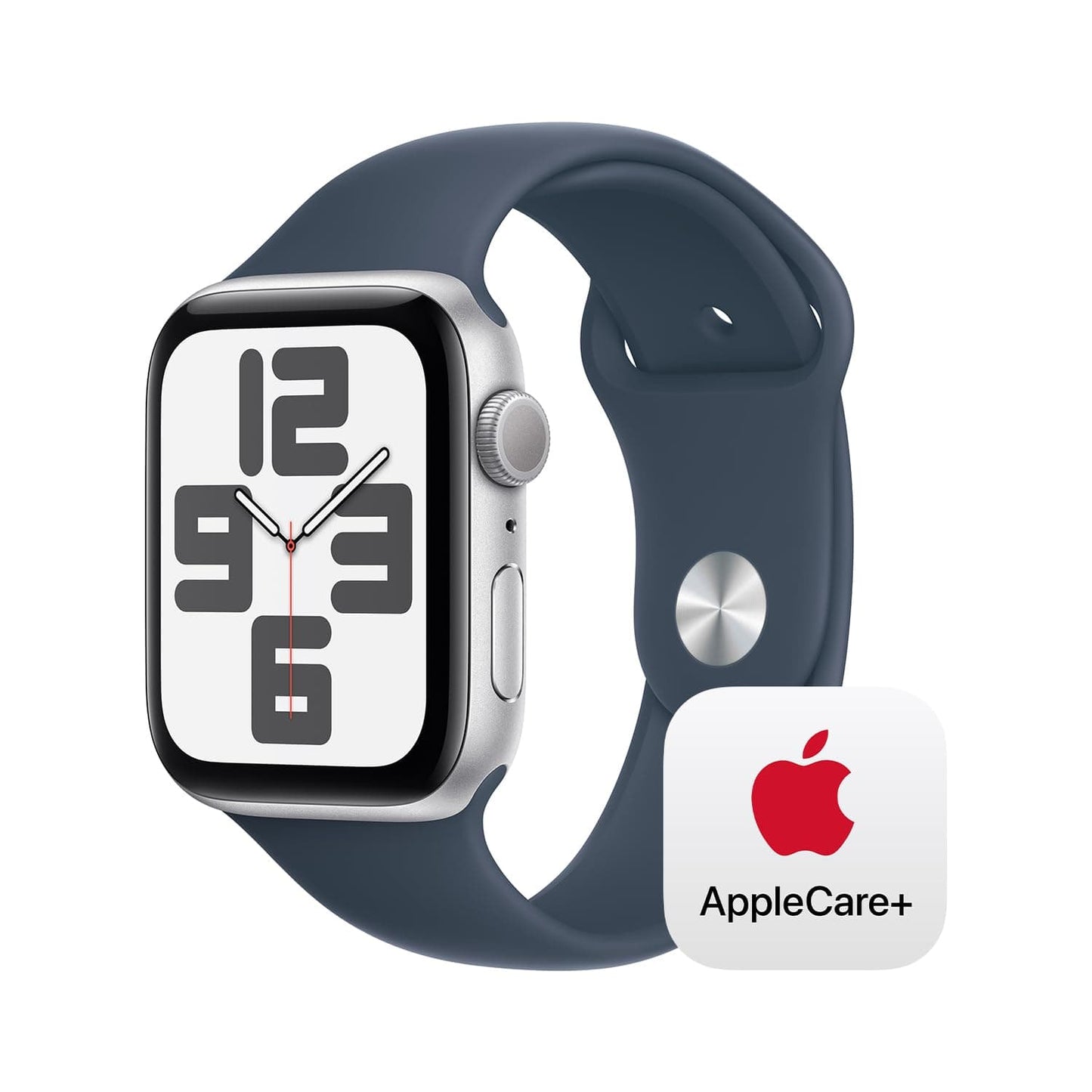 Apple Watch SE (2e génération) [GPS 40 mm] Montre intelligente avec boîtier en aluminium minuit et bracelet sport minuit S/M. Suivi de la condition physique et du sommeil, détection des accidents, moniteur de fréquence cardiaque 