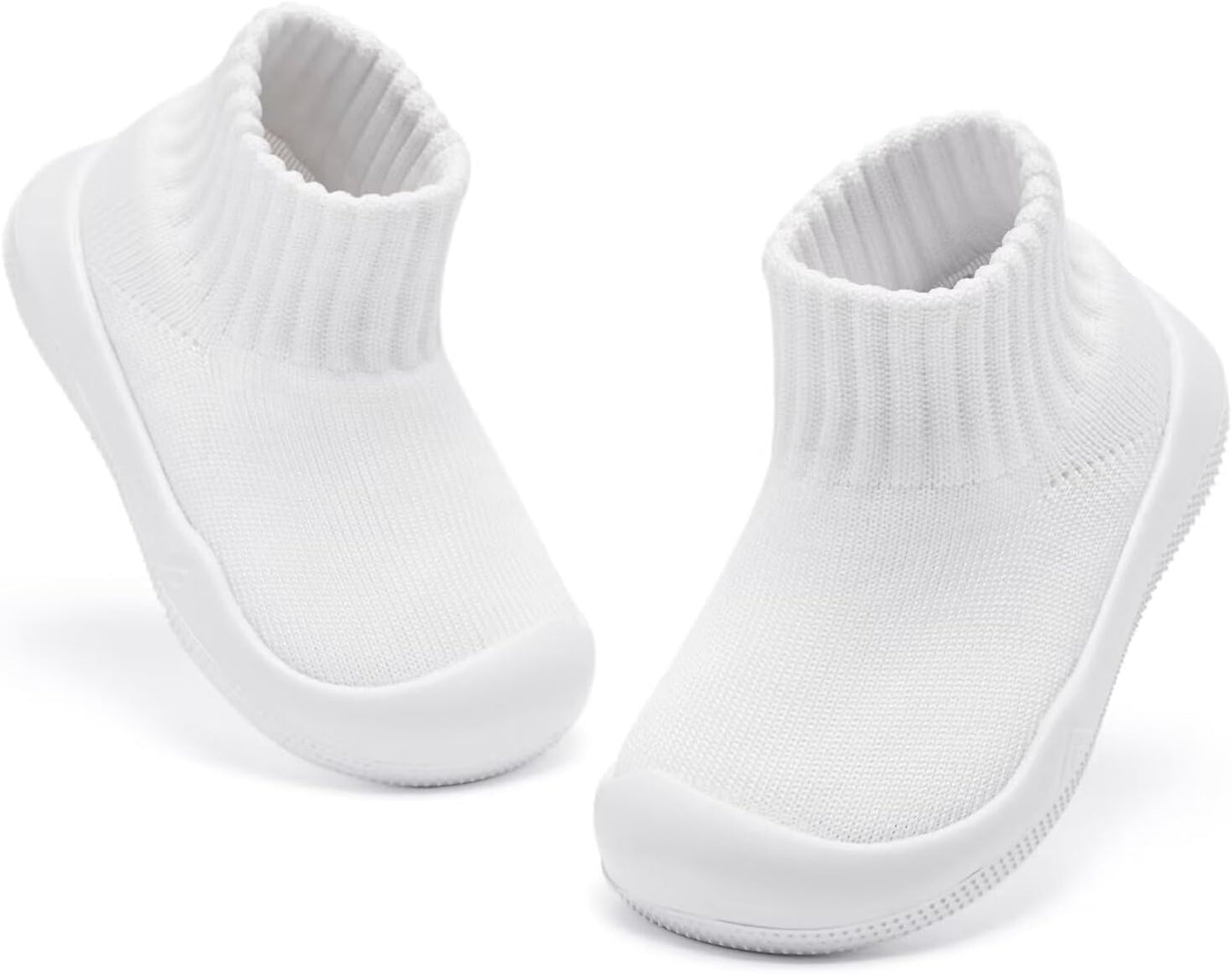 Eashi Baby Boy Girl Non-Skid Indoor Infant Walking Shoes Breathable Warm Elastic Sock Shoes with Memory Sole Protect Toes Outdoor Sneakers Xpress