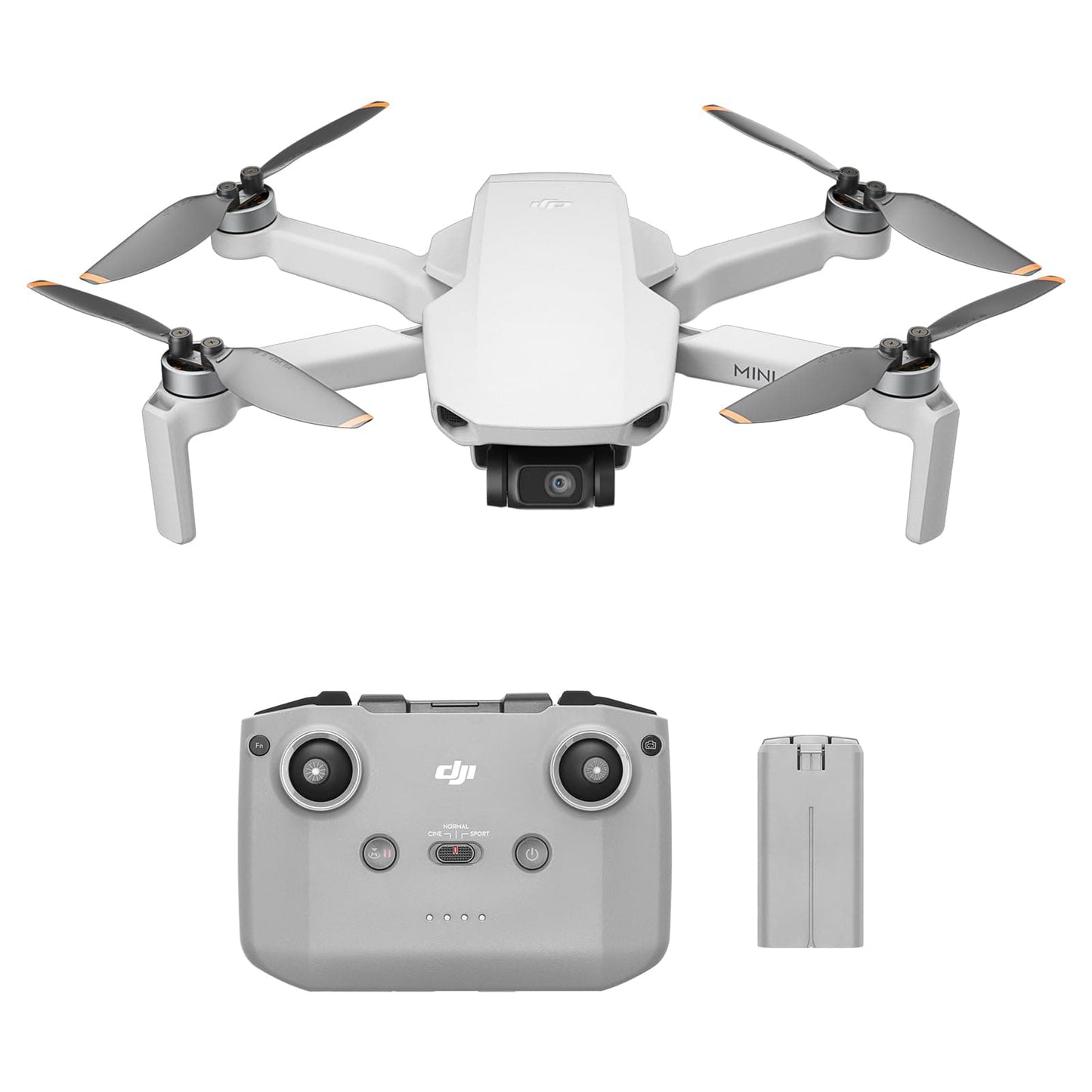 DJI Mini 2 SE, Lightweight Mini Drone with QHD Video, 10km Max Video Transmission, 31-Min Flight Time, Under 249 g, Auto Return to Home, 3-Axis Gimbal Drone with EIS, Drone with Camera for Beginners