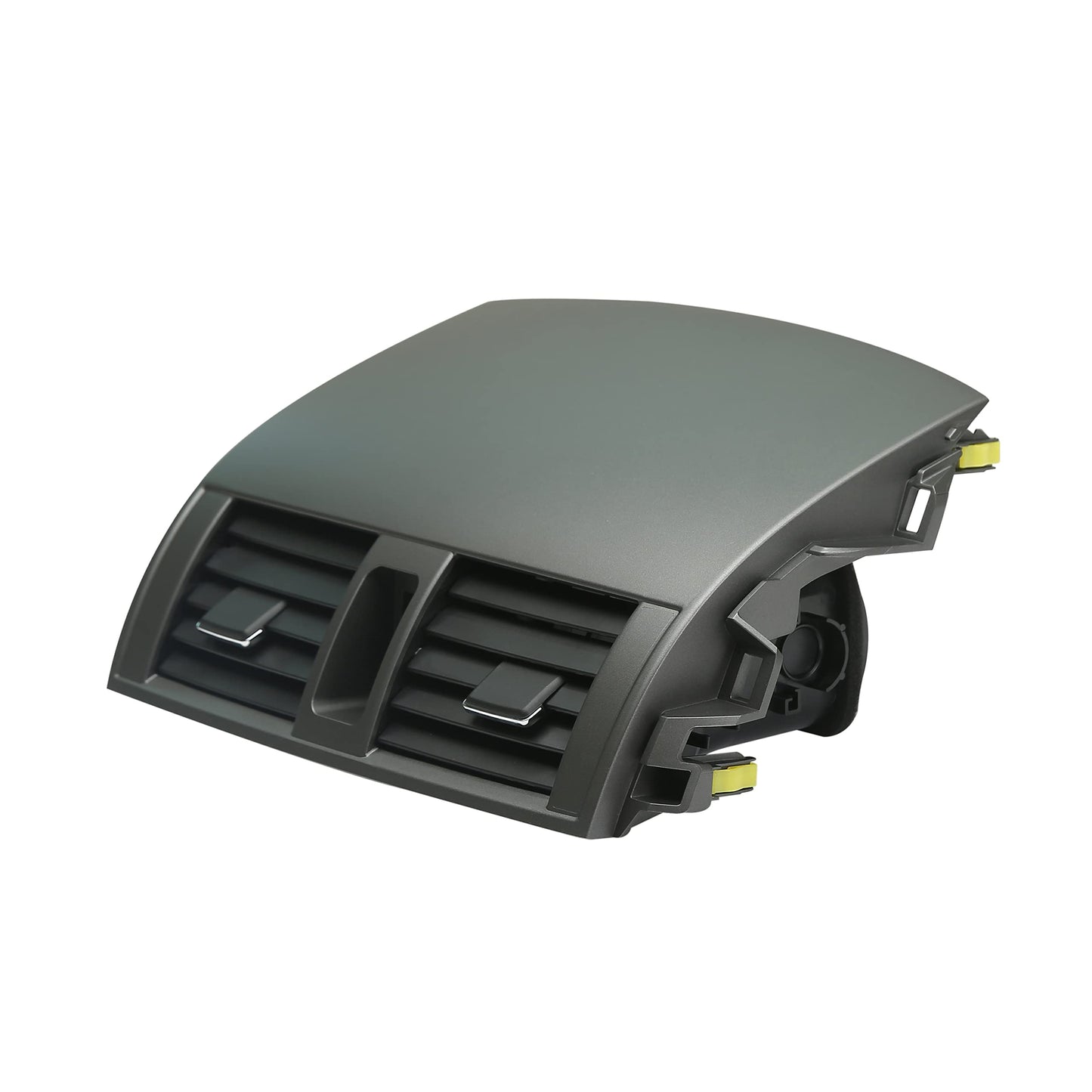 Reemplazo del panel de ventilación de aire de salida de A/C del tablero central con ventilación de aire del reloj compatible con Toyota Corolla 2009-2013 Reemplaza # 55670-02340 