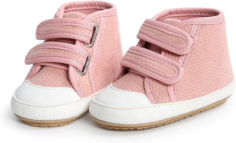 HsdsBebe Baby Boys Girls Pu Leather Hard Bottom Walking Sneakers Toddler Rubber Sole First Walkers Infant Cartoon Slippers Crib Shoes Xpress