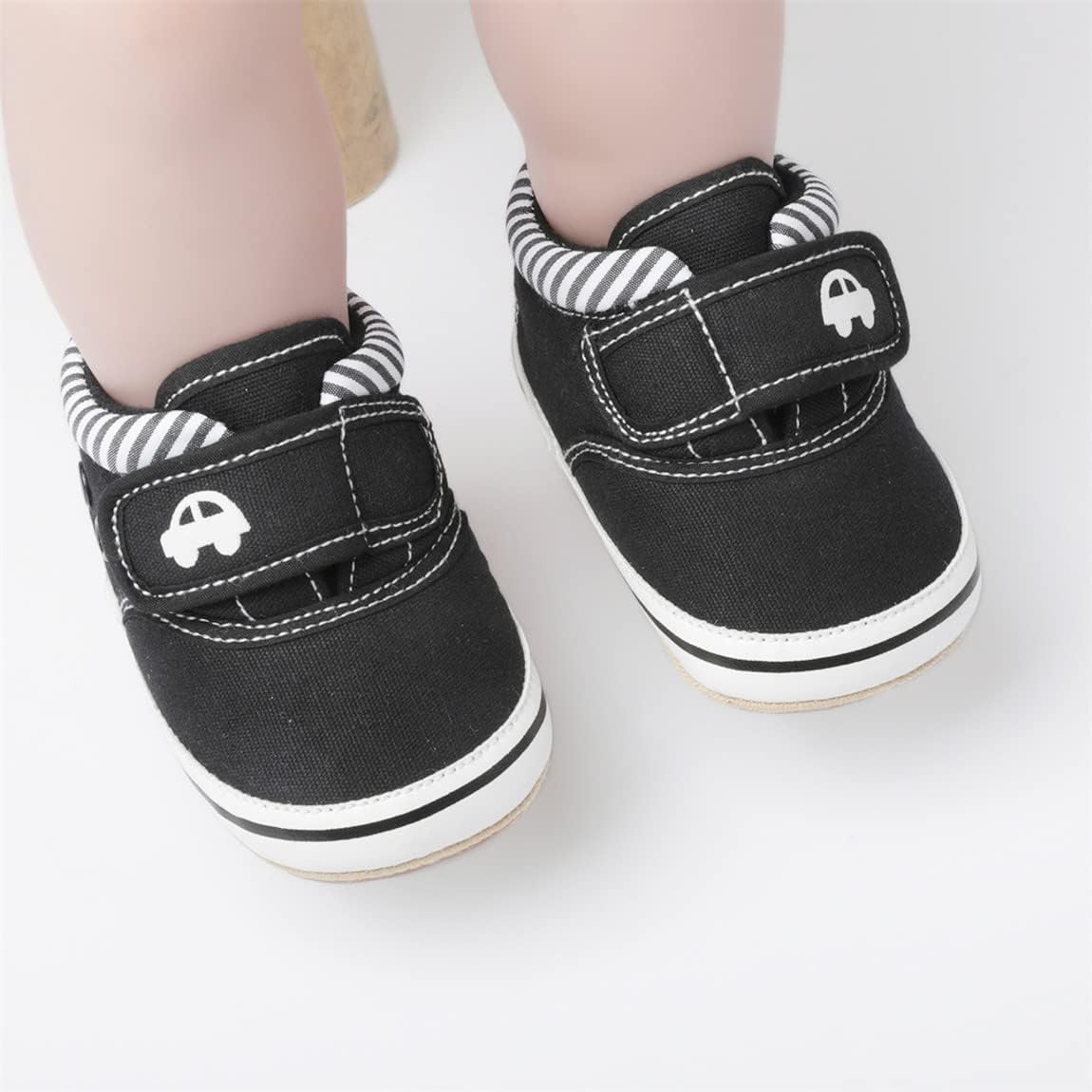 E-FAK Baby Shoes Boys Girls Infant Sneakers Non-Slip Rubber Sole Toddler Crib First Walker Shoes Xpress