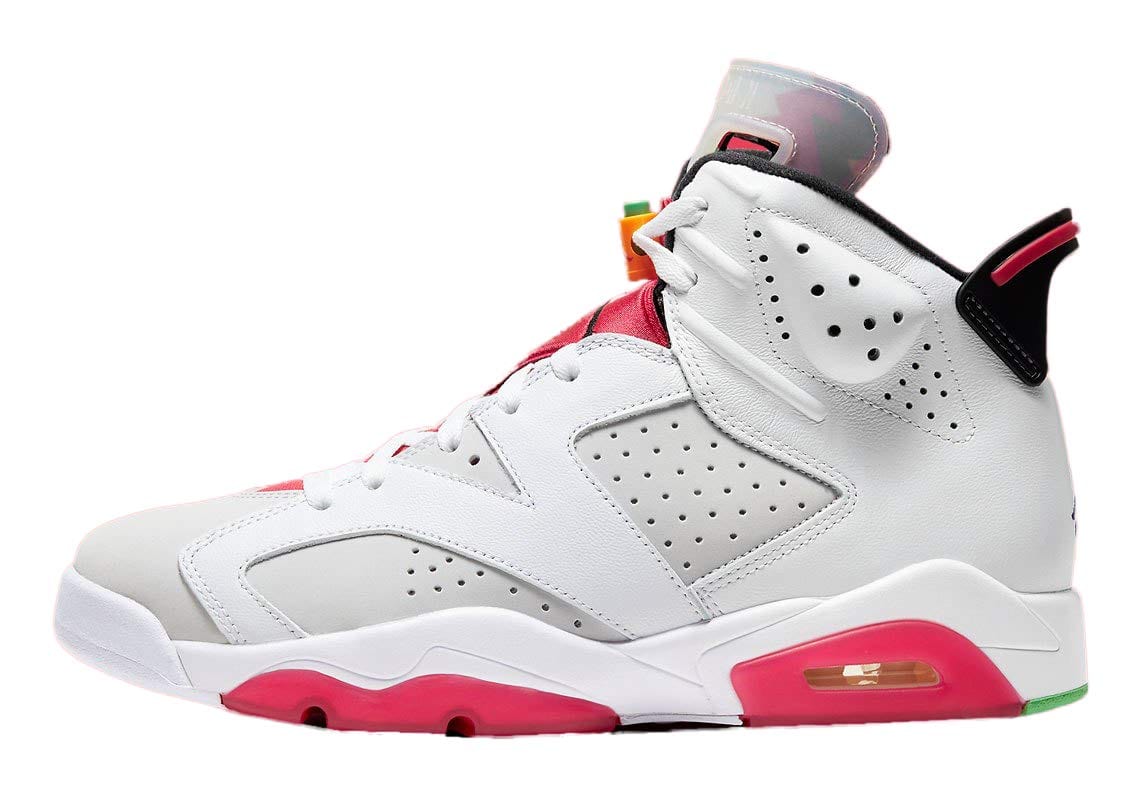 Jordan Men's Retro 6"Hare Neutral Grey/Black-White (CT8529 062)