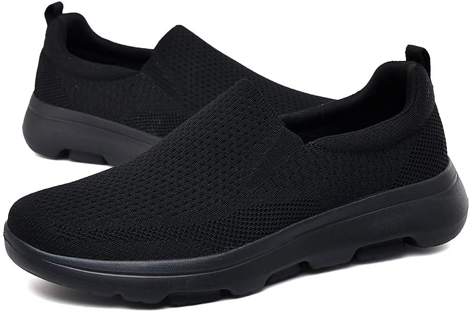 TIOSEBON Men's Mesh Slip On Walking Shoes Loafers-Comfortable Lightweight Work Drving Tennis Shoes Xpress