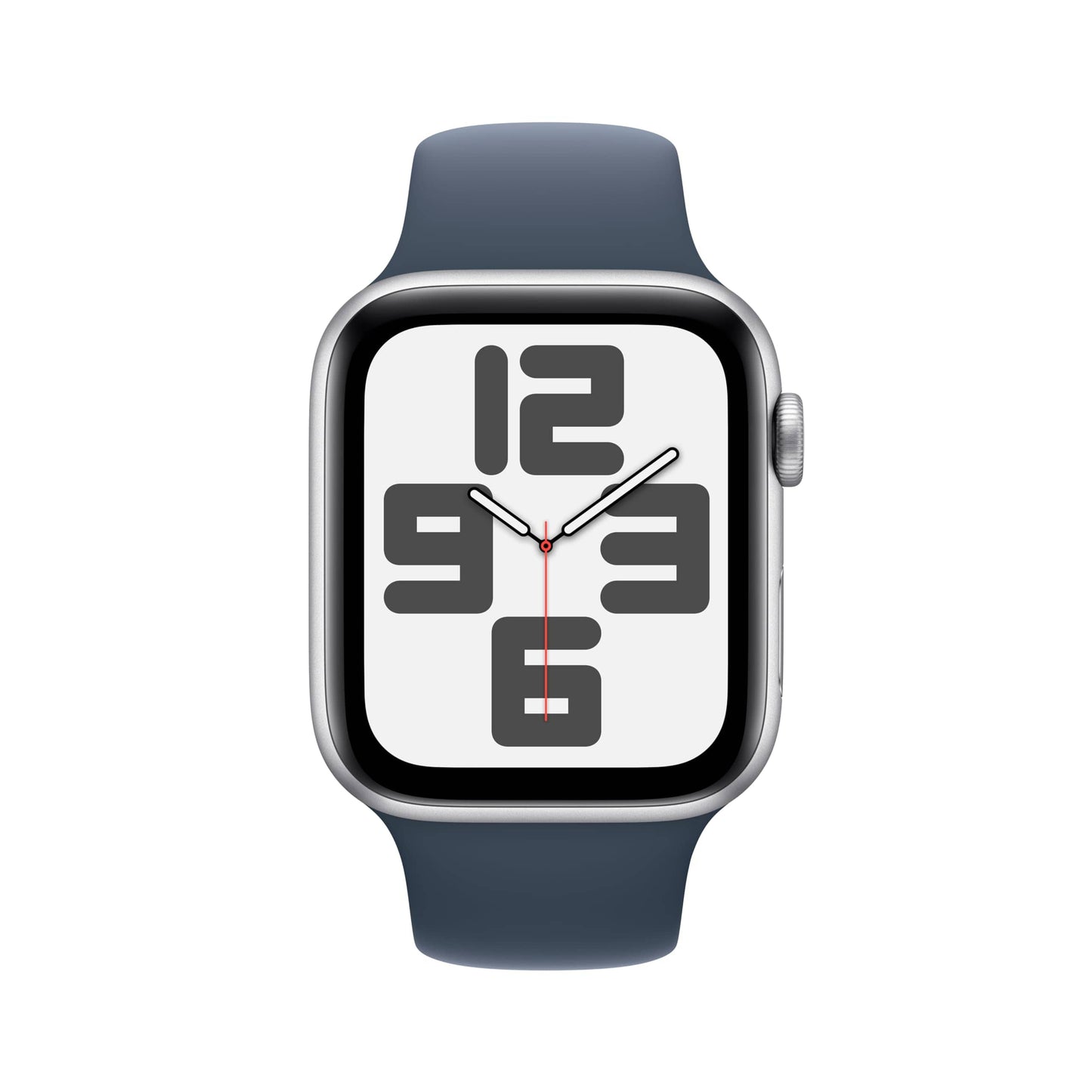 Apple Watch SE (2e génération) [GPS 40 mm] Montre intelligente avec boîtier en aluminium minuit et bracelet sport minuit S/M. Suivi de la condition physique et du sommeil, détection des accidents, moniteur de fréquence cardiaque 