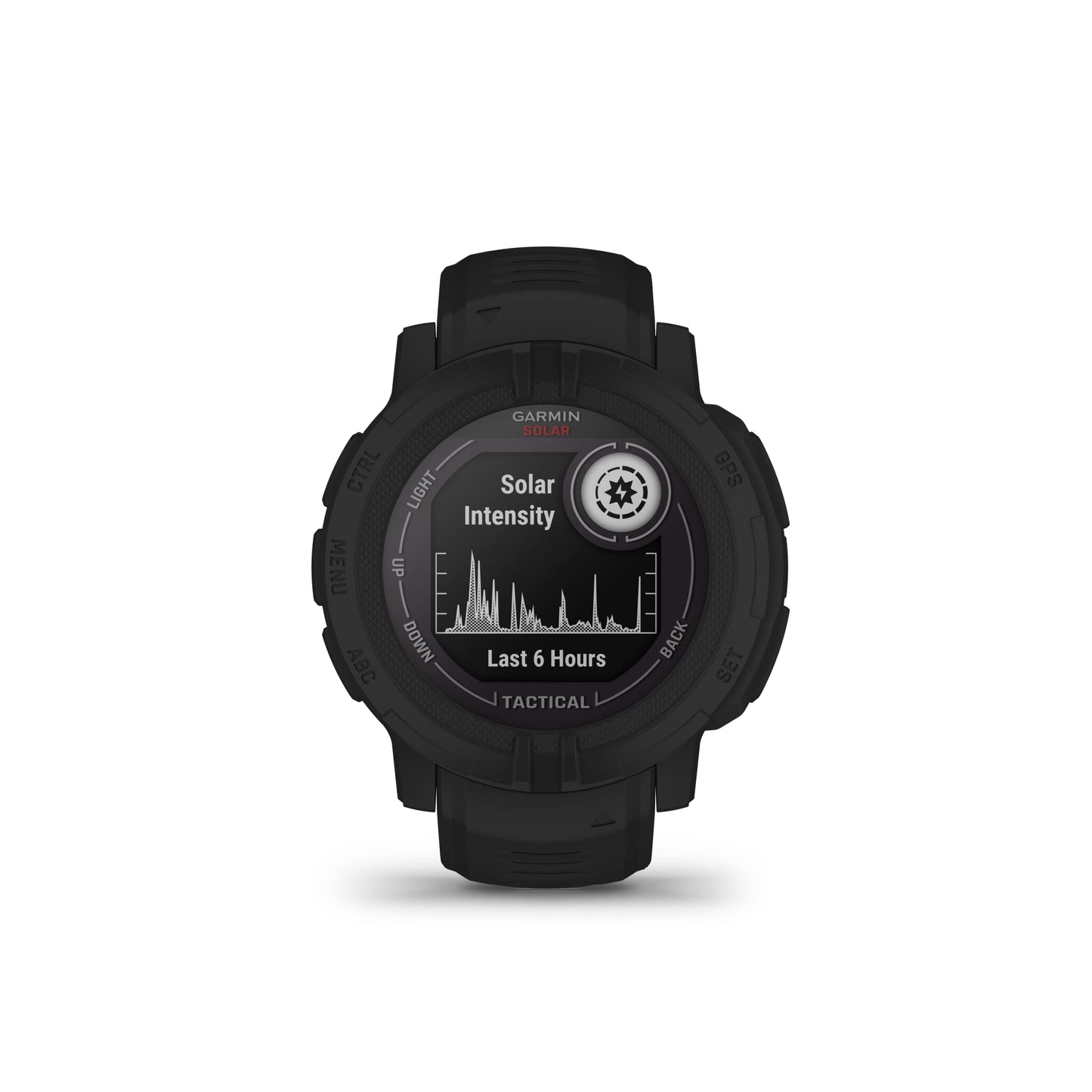 Garmin Instinct 2 Solar, édition tactique, montre d'extérieur GPS, capacités de charge solaire, prise en charge multi-GNSS, routage Tracback, noir 