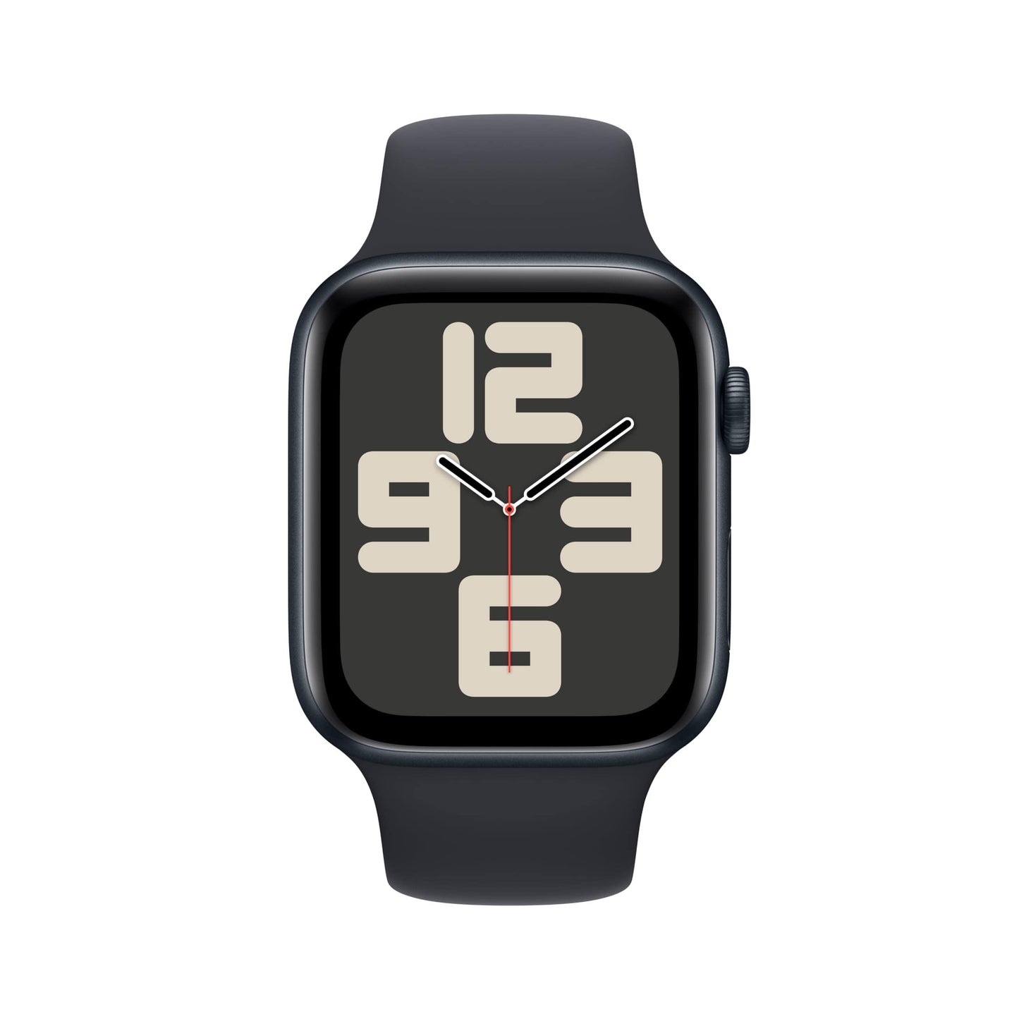 Apple Watch SE (2e génération) [GPS 40 mm] Montre intelligente avec boîtier en aluminium minuit et bracelet sport minuit S/M. Suivi de la condition physique et du sommeil, détection des accidents, moniteur de fréquence cardiaque 