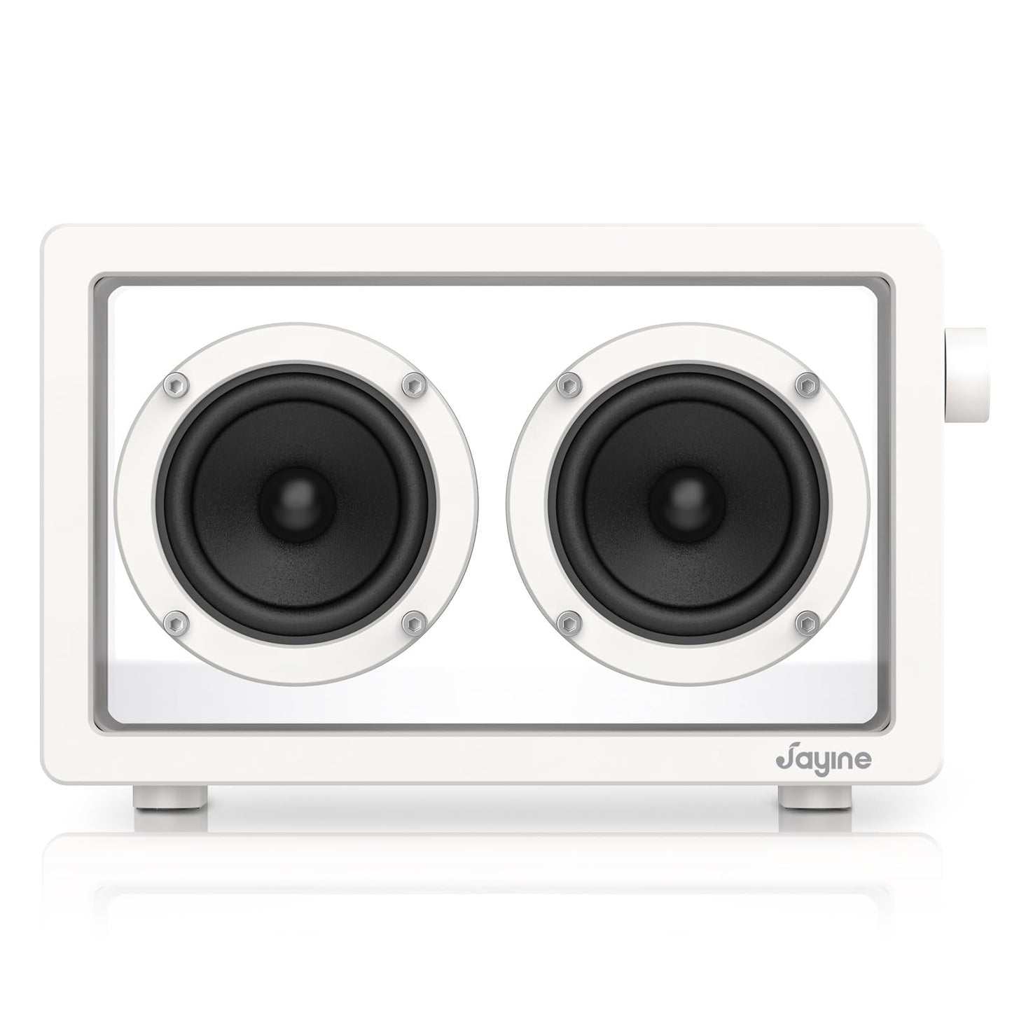 Haut-parleur Bluetooth portable à cassette, haut-parleurs minimalistes 16 W, Bluetooth sans fil, son HD puissant et large compatibilité V5.3 pour intérieur et extérieur – Noir 