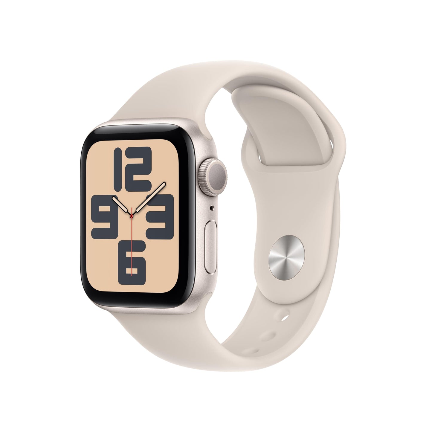 Apple Watch SE (2e génération) [GPS 40 mm] Montre intelligente avec boîtier en aluminium minuit et bracelet sport minuit S/M. Suivi de la condition physique et du sommeil, détection des accidents, moniteur de fréquence cardiaque 