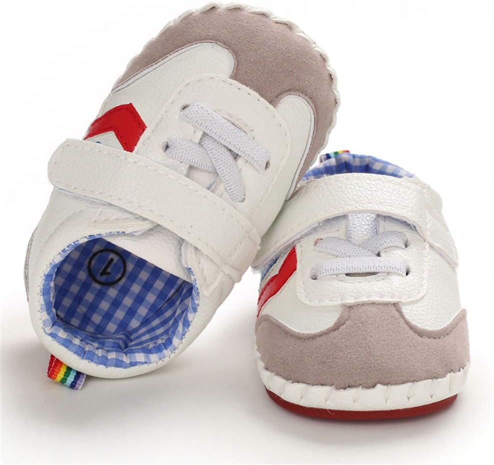 HsdsBebe Baby Boys Girls Pu Leather Hard Bottom Walking Sneakers Toddler Rubber Sole First Walkers Infant Cartoon Slippers Crib Shoes Xpress