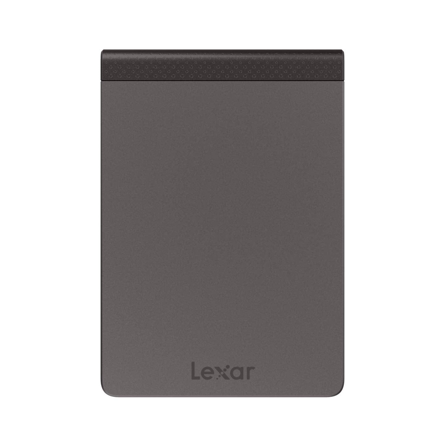 Lexar SSD portable SL500 2 To, jusqu'à 2 000 Mo/s en lecture, compatible avec ordinateurs portables de type C, iPhone 15, smartphones, tablettes, PS5, Xbox, USB 3.2 Gen 2x2, fin et léger, SSD externe (LSL500X002T-RNBNU) 