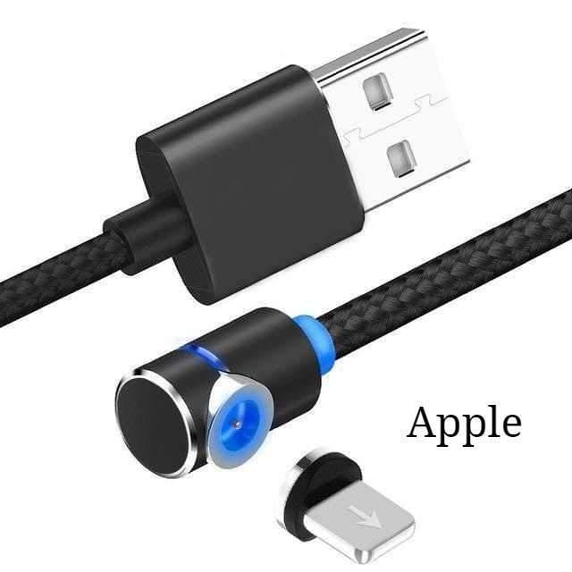 Magnetic Cable LED Magnet Charger Cable USB Cable & USB Type-C USB C.