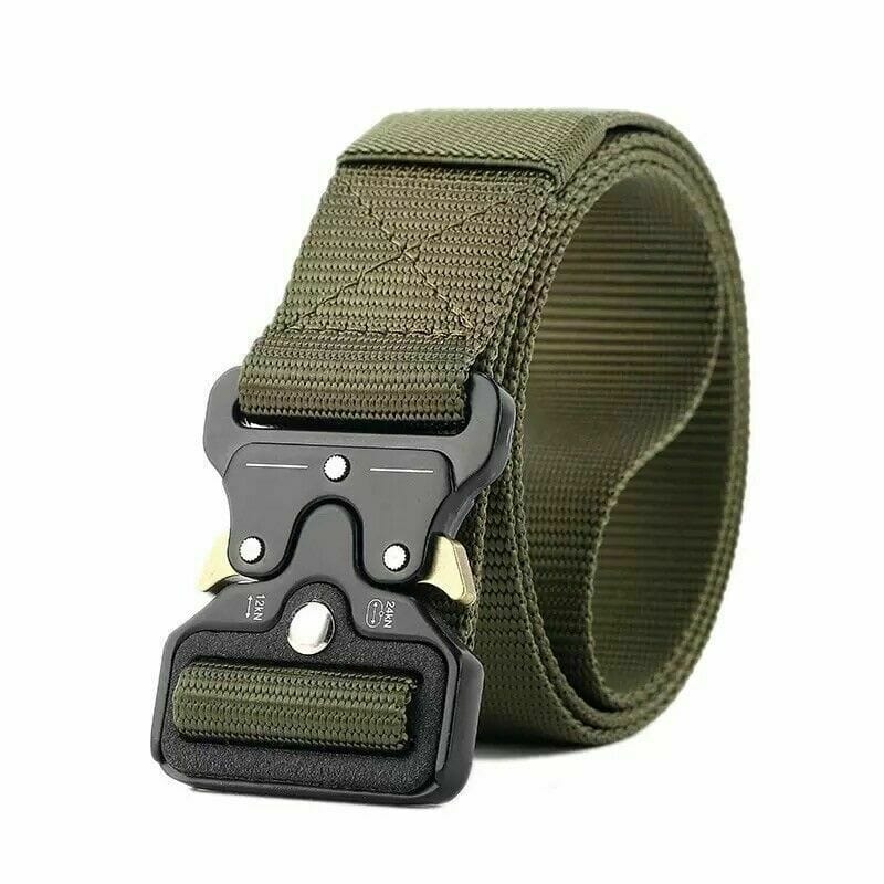 Ceinture tactique militaire, sécurité robuste, utilitaire de travail, ceinture militaire en Nylon