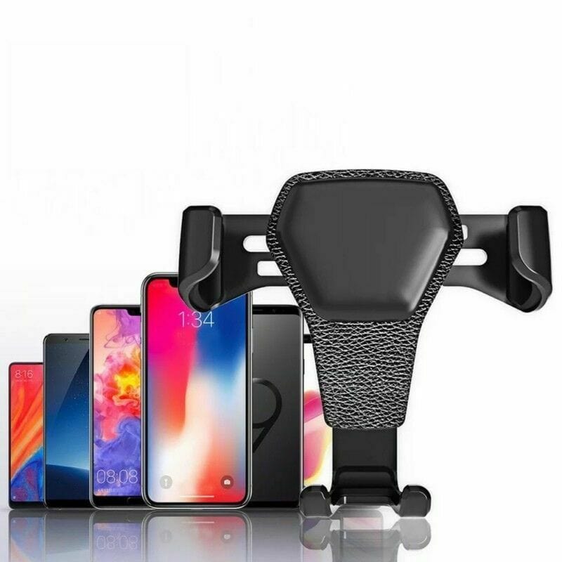 Universal Car Mount Holder Stand Air Vent Cradle For Mobile Cell Phone Gravity Car Mount Air Vent Phone Holder For I Phone X XR XS Max S Amsung S10 Note9.