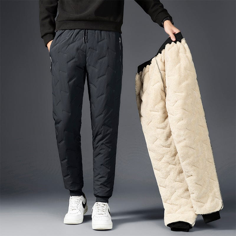 Pantalon Rembourré En Coton Avec Cachemire Pour Homme