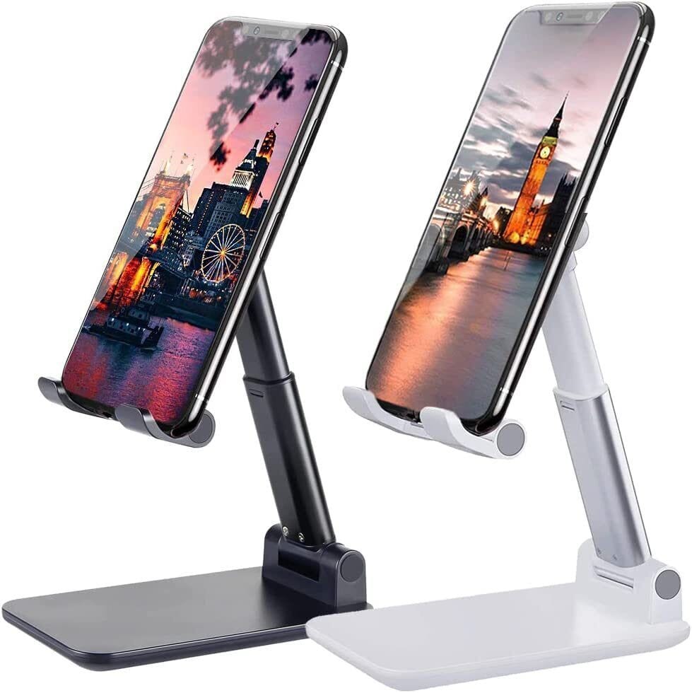 Cell Phone Stand Desktop Holder Tablet Stand Mount Mobile Phone Desktop Tablet Holder Table Cell Foldable Extend Support Desk Mobile Phone Holder Stand.