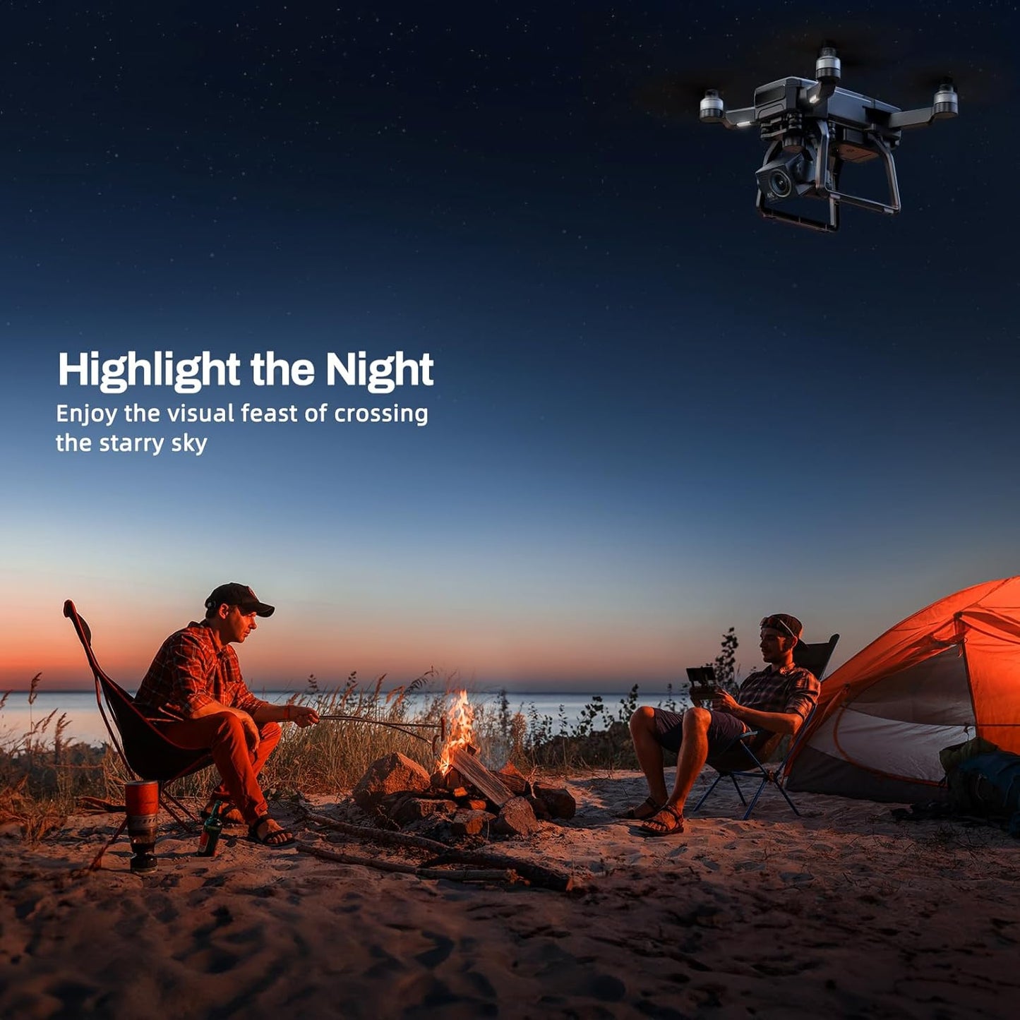 Bwine F7GPS Drone with 4K Camera for Adults, 3-Axis Gimbal, Night Vision, 10000FT Transmission Range, FAA compliance, 50Mins Flight Time with 2 Batteries, GPS Auto Return+Follow Me+Beginner Mode