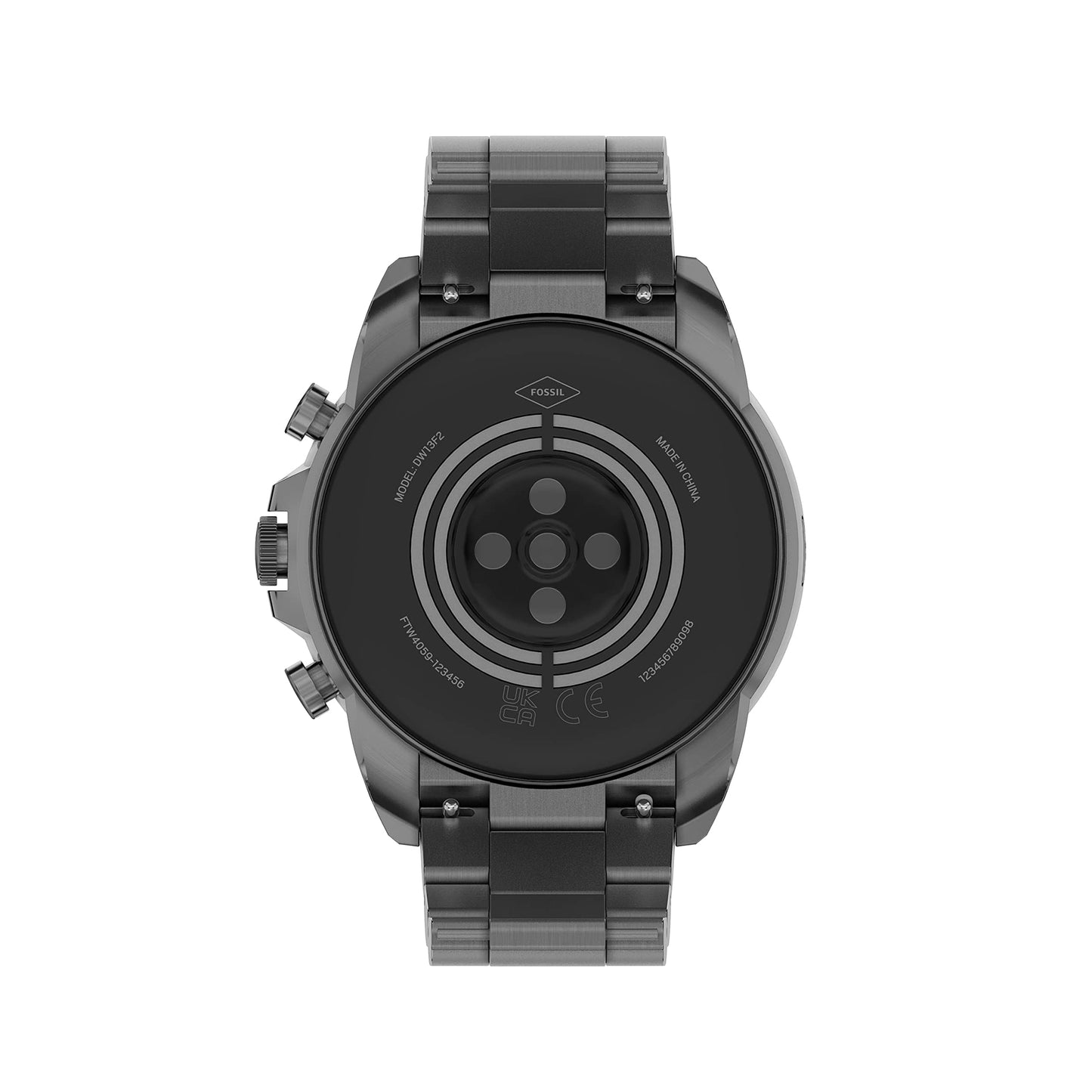 Fossil Gen 6 Reloj inteligente con pantalla táctil de 44 mm para hombres con Alexa incorporado, rastreador de ejercicios, rastreador de actividad, rastreador de sueño, GPS, altavoz, control de música, notificaciones de teléfonos inteligentes