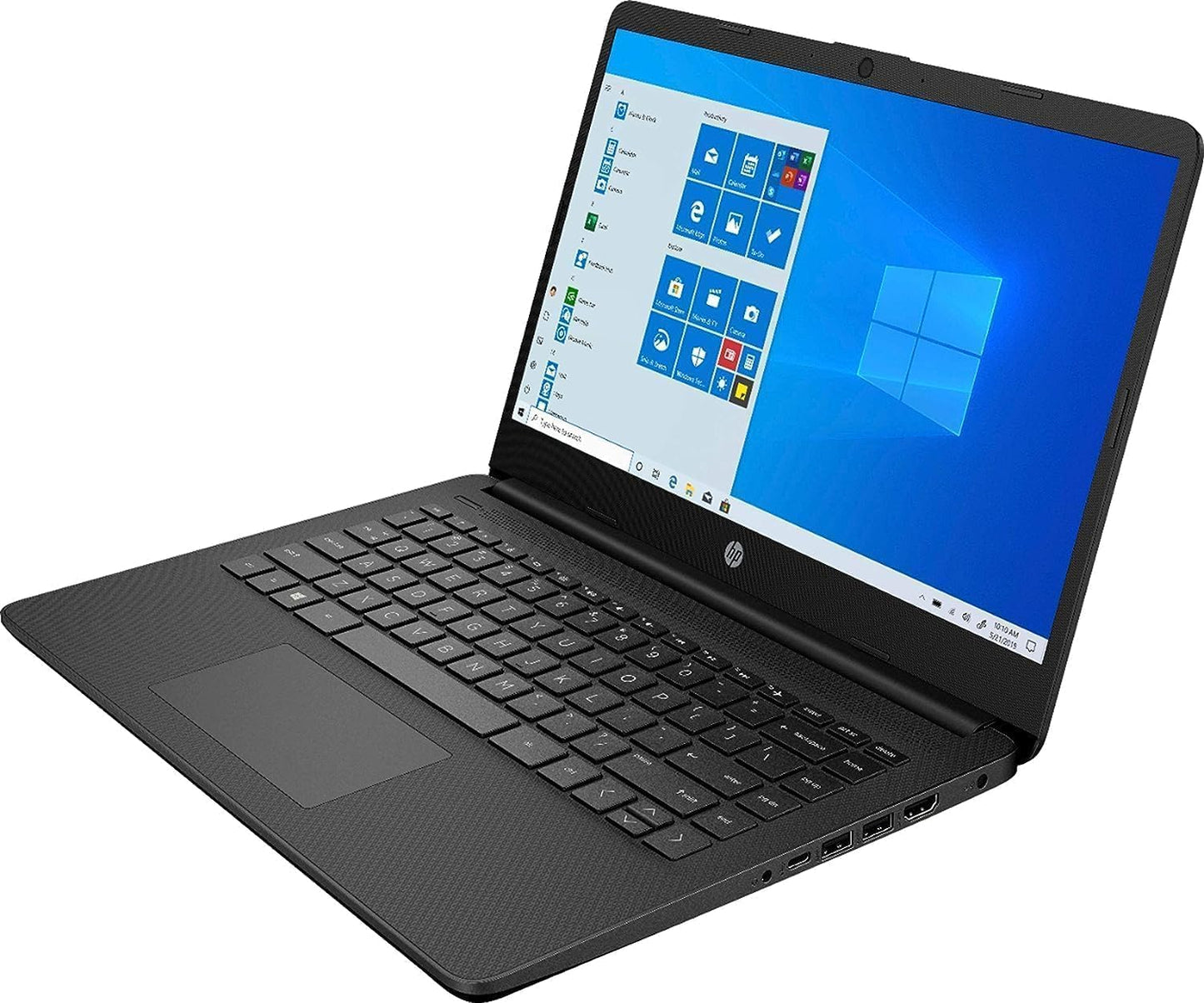 Laptop portátil HP de 15.6" (incluye 1 año de Microsoft 365), pantalla HD, procesador Intel Quad-Core N200, 16 GB de RAM, 128 GB de almacenamiento, Wi-Fi 5, cámara web, HDMI, teclado numérico, Windows 11 Home, rojo 