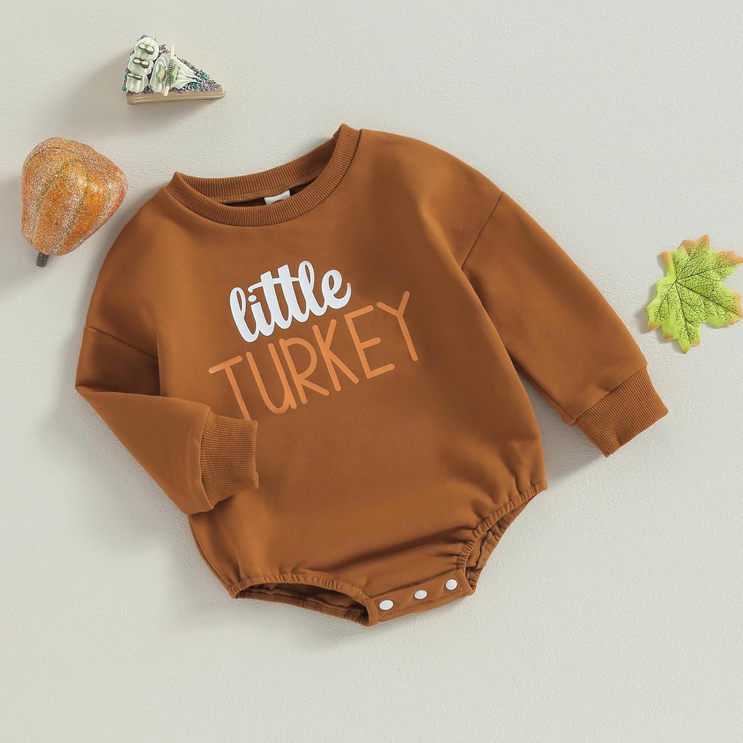 FYBITBO Halloween Baby Girl Boy Clothes Pumpkin Romper Sweatshirt Onesie Long Sleeve Bodysuit Top Fall Winter Outfit Xpress