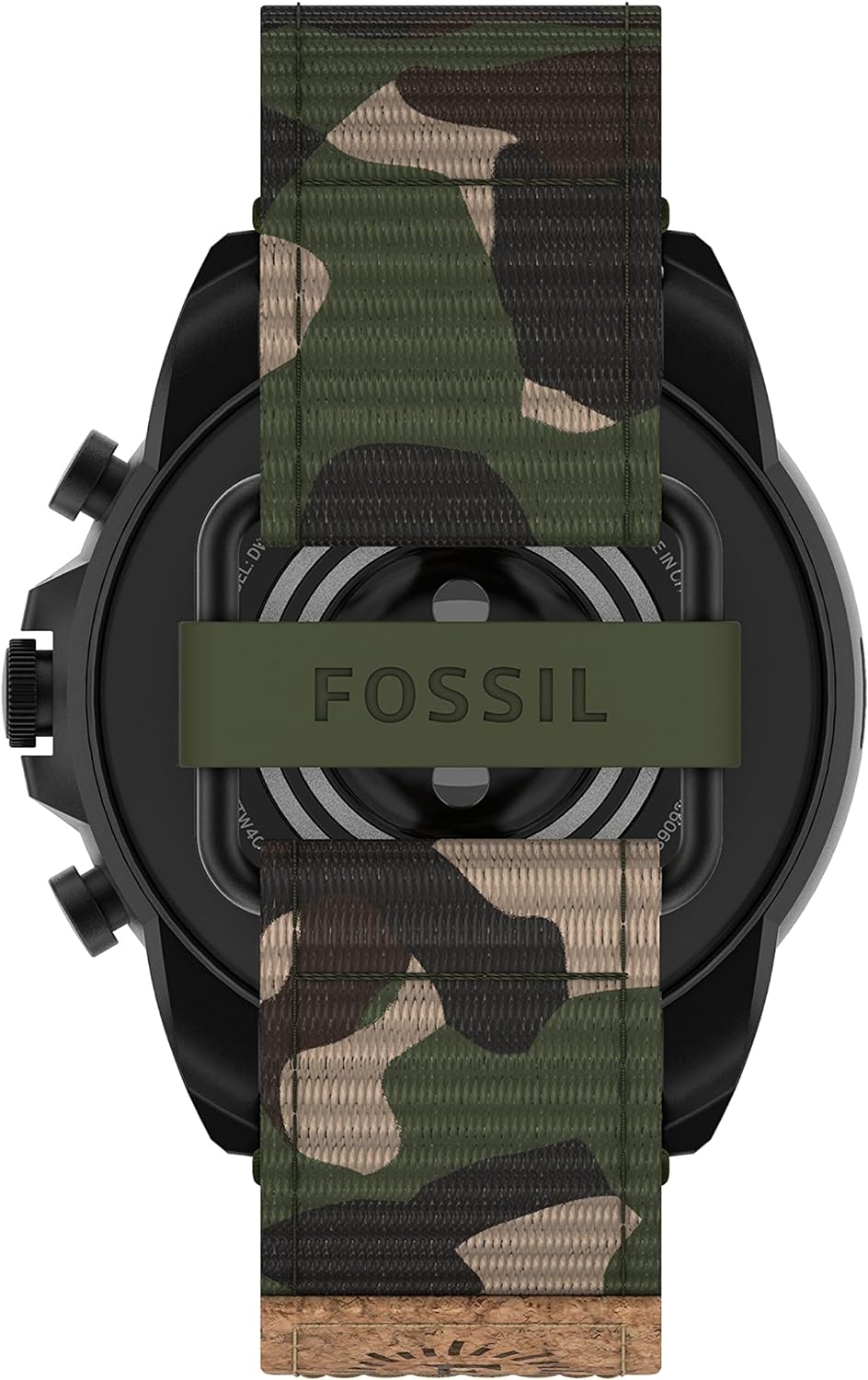 Fossil Gen 6 Montre intelligente à écran tactile de 44 mm pour hommes avec Alexa intégré, tracker d'activité, tracker d'activité, suivi du sommeil, GPS, haut-parleur, contrôle de la musique, notifications sur smartphone