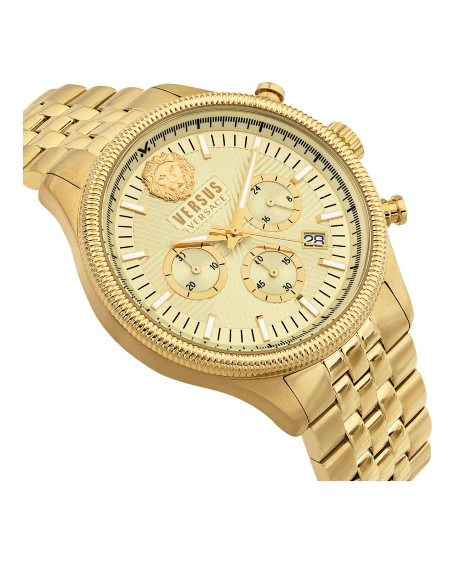 Versus Versace Colonne Chrono Collection Montre de luxe pour homme 