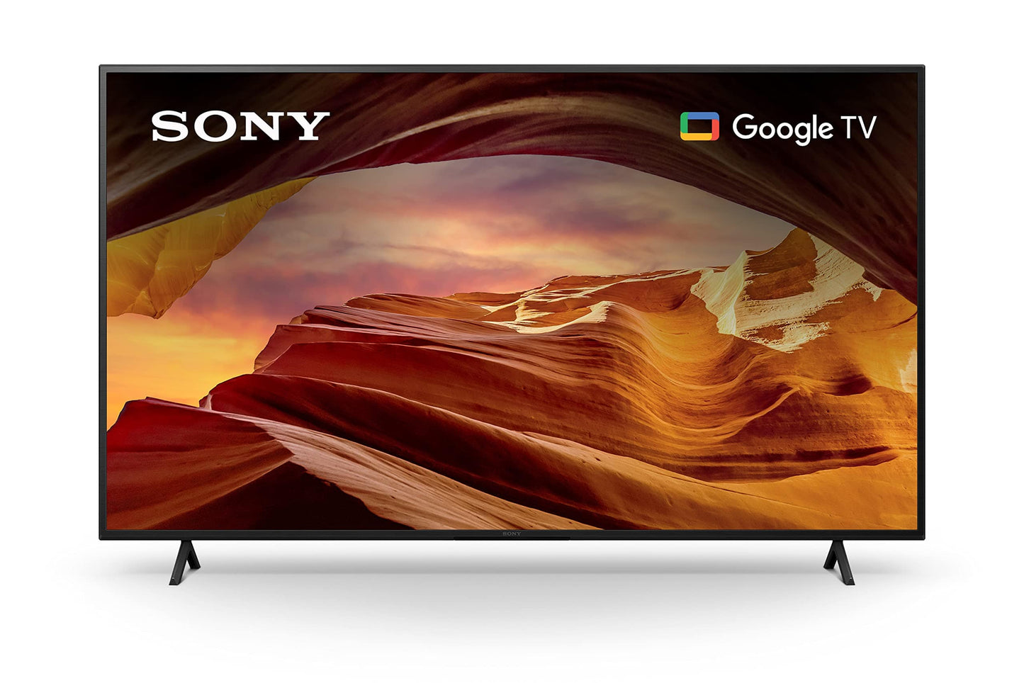 Sony 85 pouces 4K Ultra HD TV série X77L : LED Smart Google TV KD85X77L - modèle 2023, noir