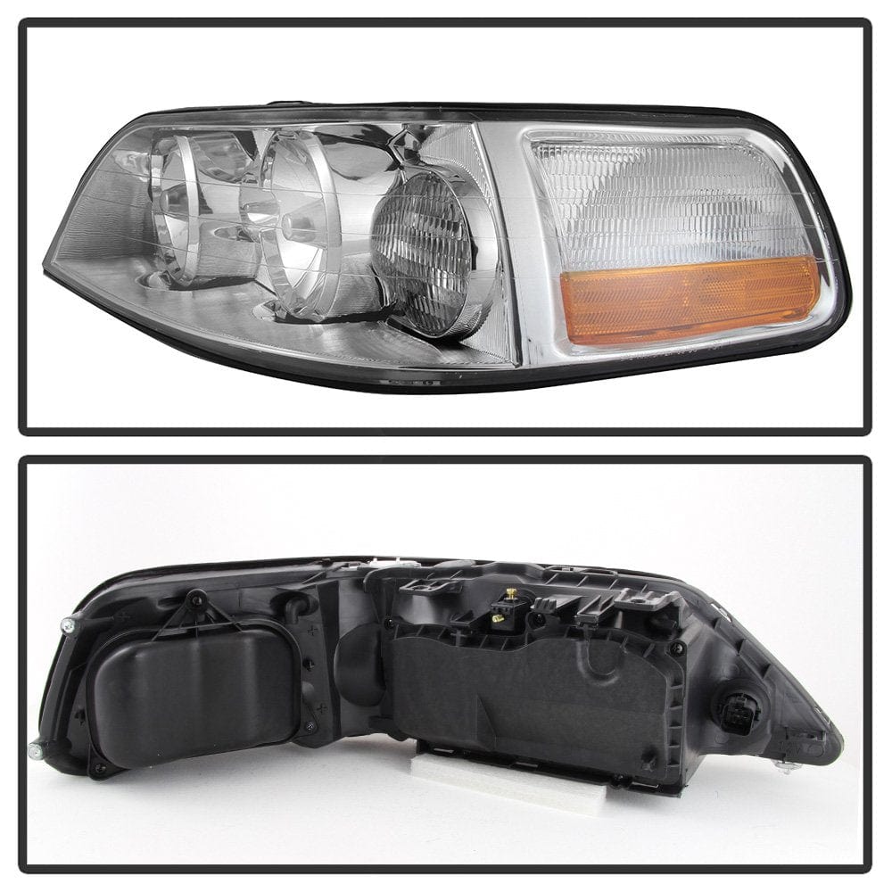 ACANII - For 2005-2011 Lincoln Town Car [OE Factory Style] Headlights Headlamps Replacement Pair Driver + Passenger Side