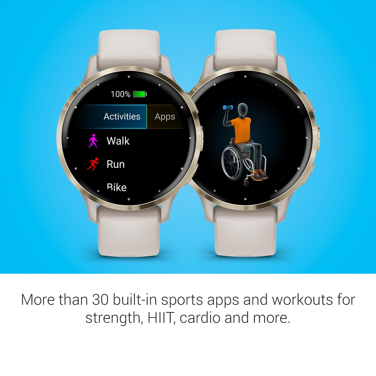 Garmin Venu 3, Smartwatch GPS con Pantalla AMOLED, Negro | Funciones avanzadas de salud y estado físico, duración de la batería de hasta 14 días, monitoreo de energía de la batería corporal con paquete de energía exclusivo 