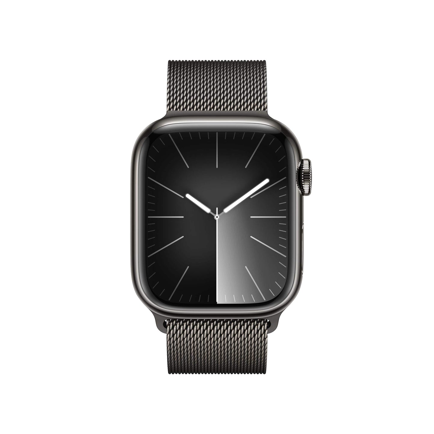 Montre intelligente Apple Watch Series 9 [GPS + Cellular 45 mm] avec boîtier en aluminium argenté avec boucle Sport bleu hiver. Tracker d'activité, applications ECG, écran Retina toujours activé, neutre en carbone 