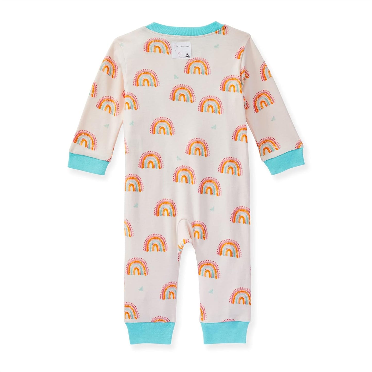 Burt's Bees Baby Baby Girls' Sleep and Play Pajamas, 100% Organic Cotton One-Piece Romper Jumpsuit Zip Front Pjs Xpress