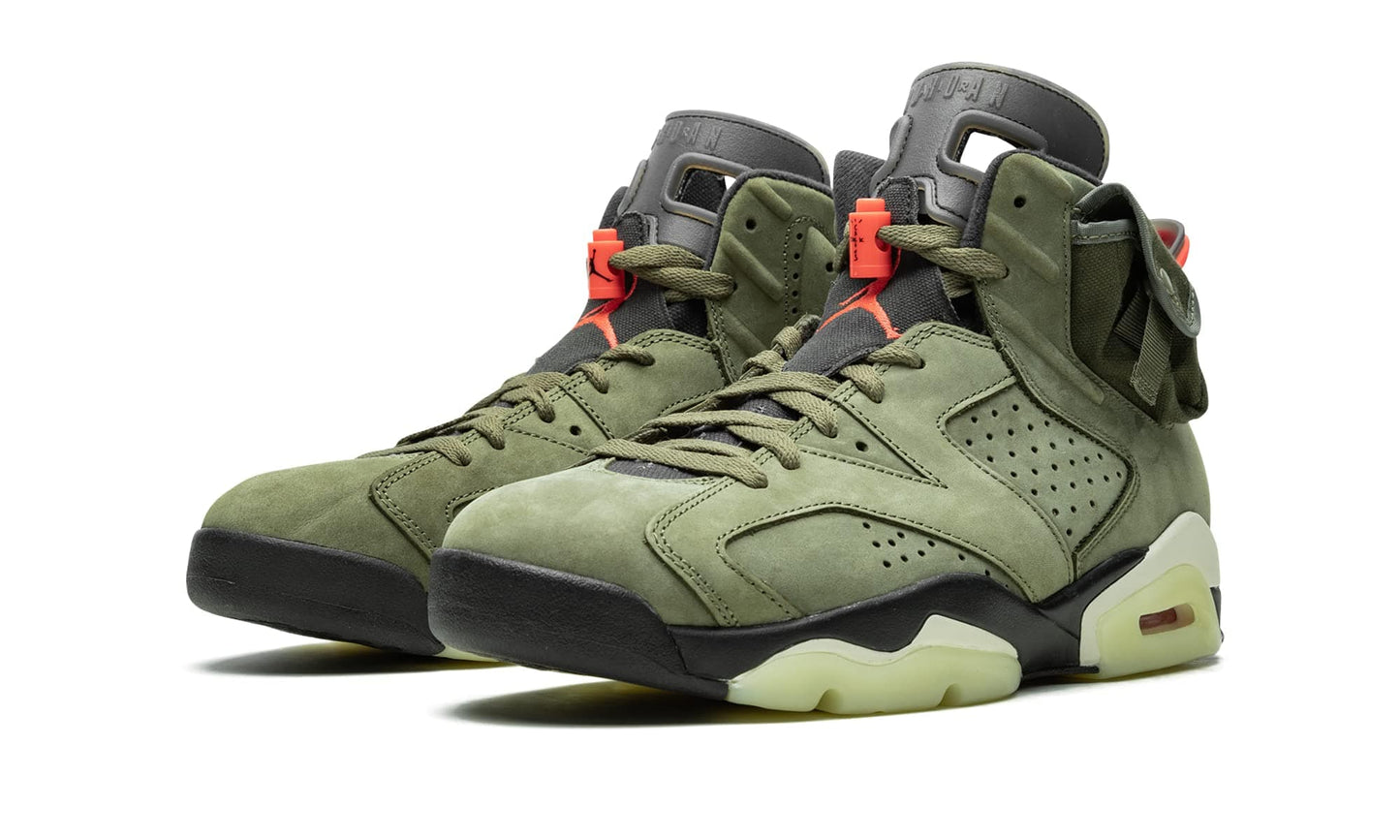 Jordan Men's Retro 6"Hare Neutral Grey/Black-White (CT8529 062)