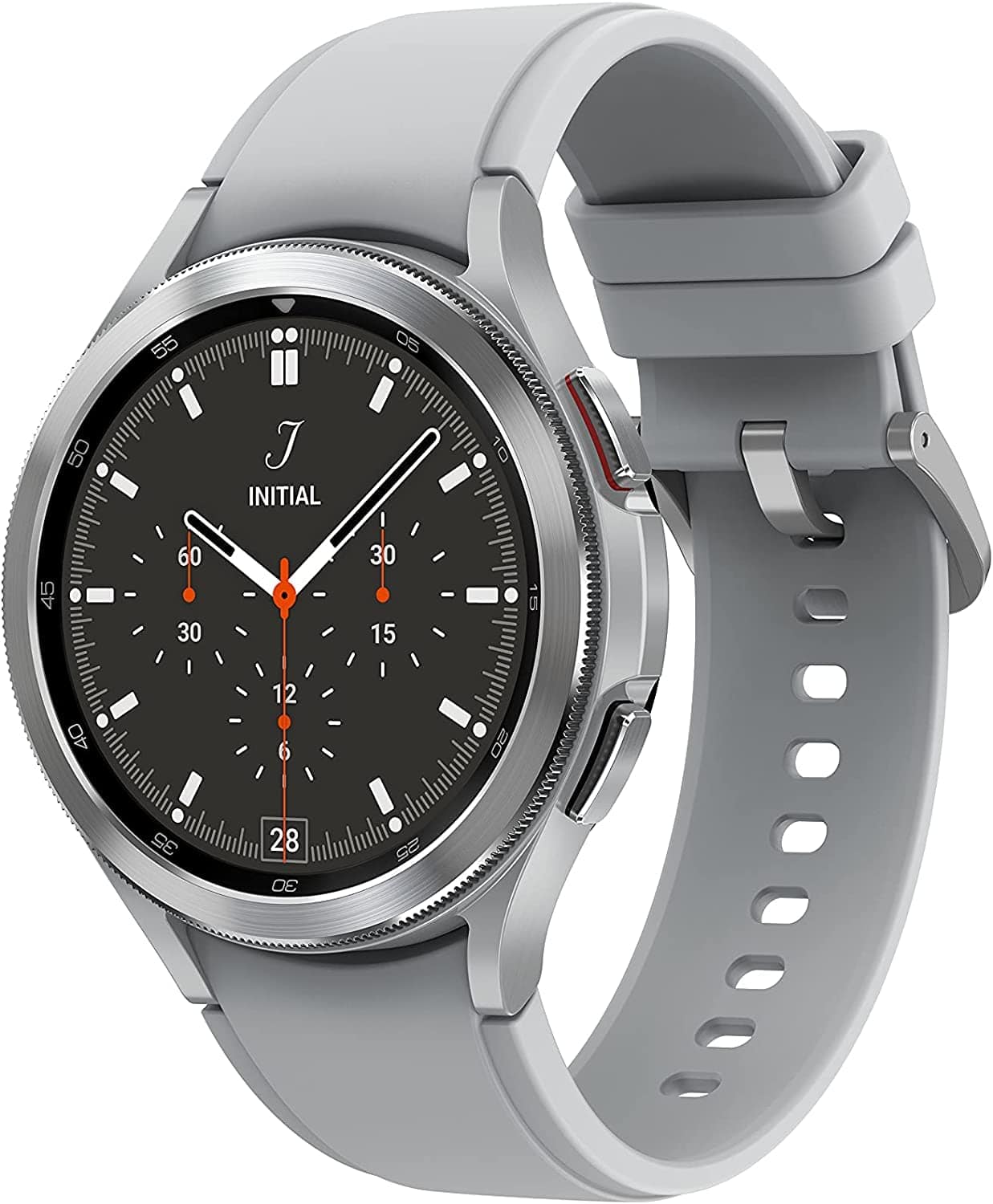 Samsung Electronics Galaxy Watch 4 Classic 46 mm Montre intelligente avec moniteur ECG pour la santé, le fitness, la course à pied, les cycles de sommeil, détection de chute GPS, Bluetooth, version américaine, noir (renouvelé) 