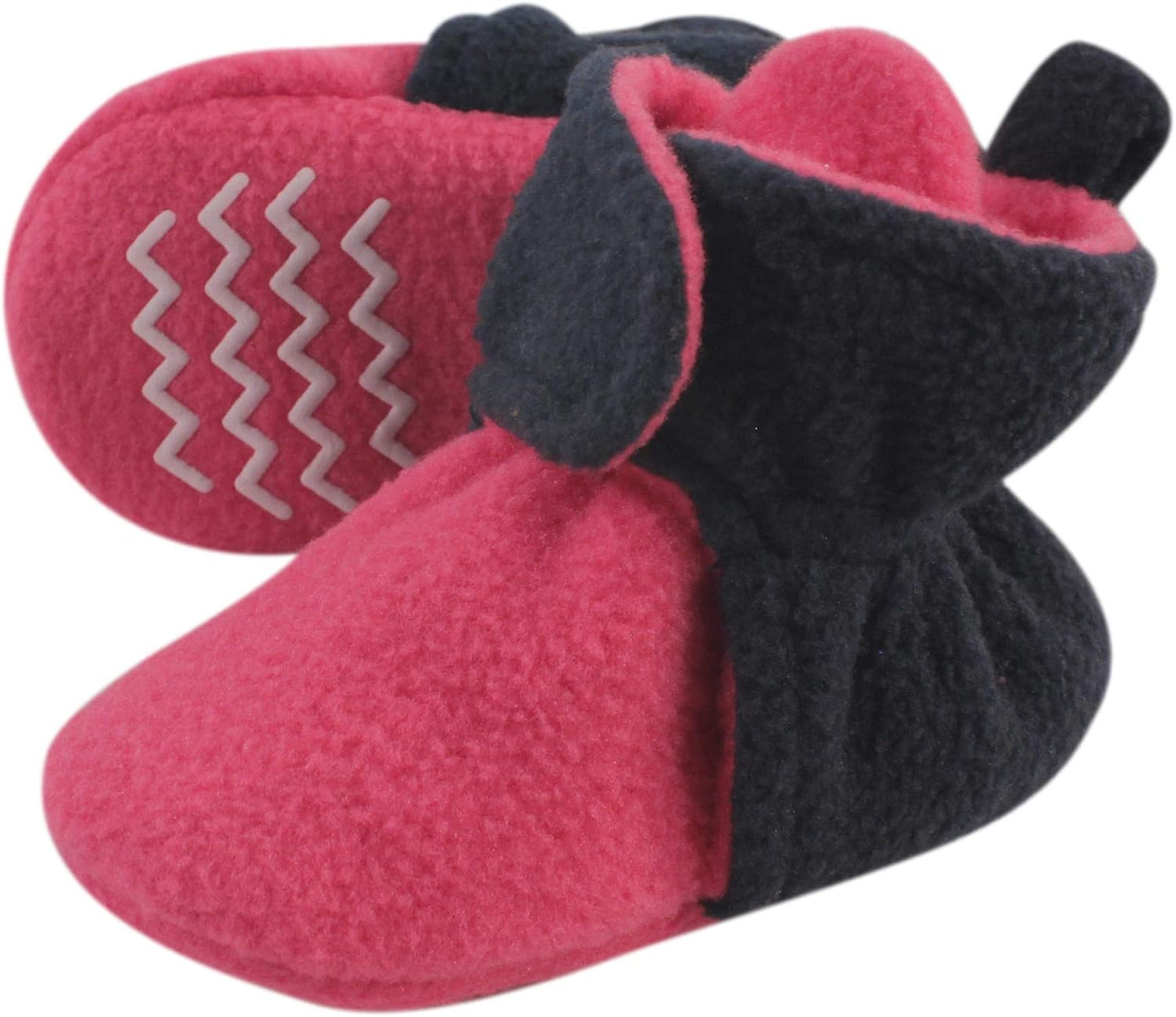 Hudson Baby Unisex-Child Cozy Fleece Booties Slipper Sock Xpress