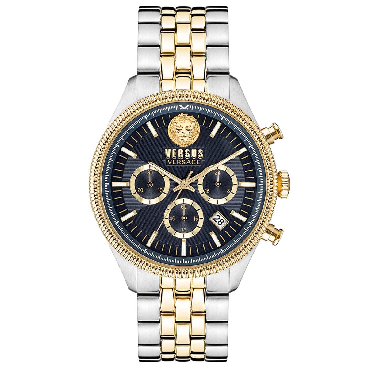 Versus Versace Colonne Chrono Collection Montre de luxe pour homme 